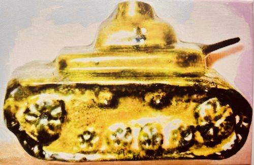 Prints op doek 30x40, kunstenares Alexandra Meerdink